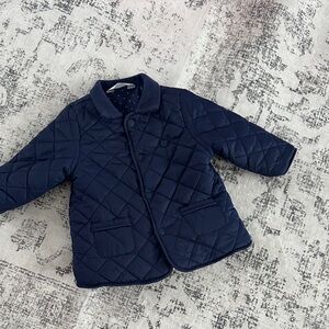Mayoral Dark Blue Quilted Kids Puffer Jacket